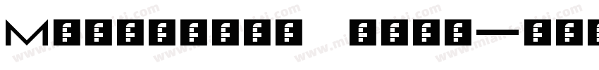Marianina wide字体转换